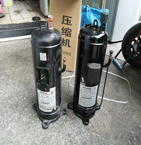 新宁中央空调压缩机的更换维修